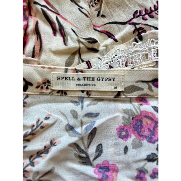 Spell & The Gypsy Collective Maisie Playdress in White Size Medium - Picture 5 of 5